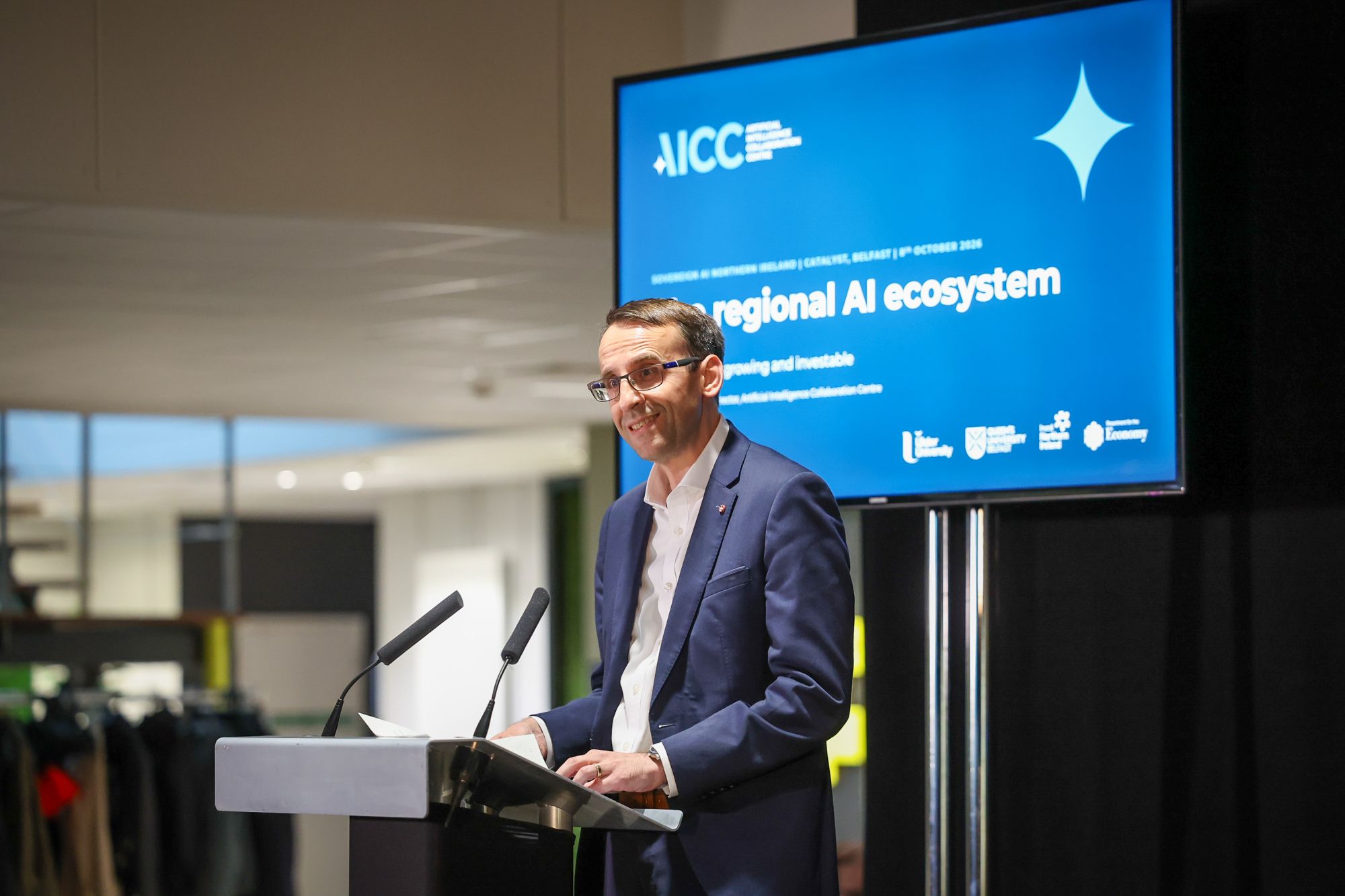 Image for David Crozier CBE, Director of the Artificial Intelligence Collaboration Centre, said: